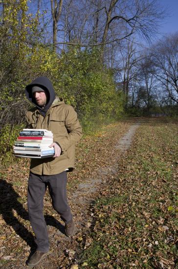 Walking with Books about Walking Art